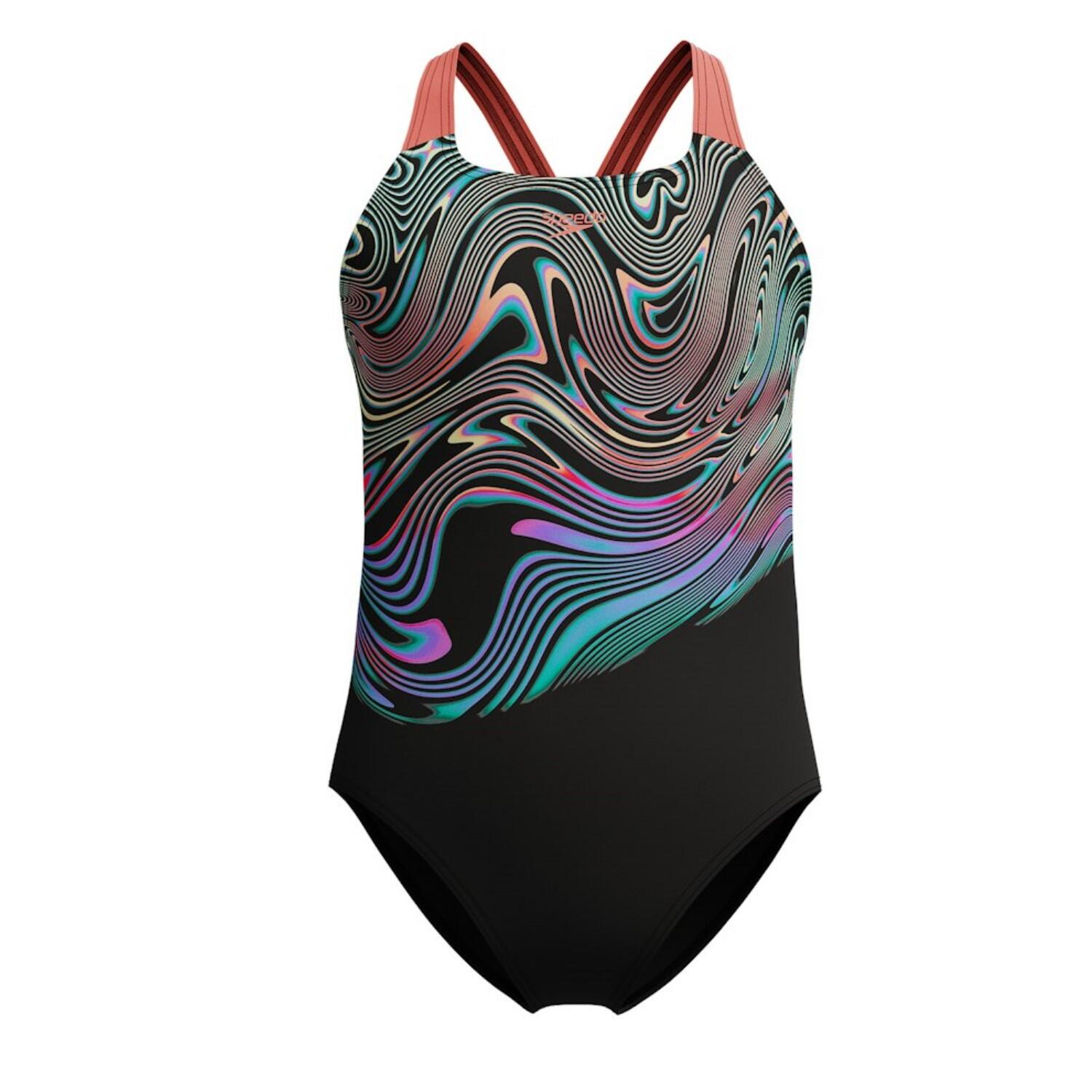 Strój kąpielowy dziewczęcy Speedo Pt Plmt Pwrbck