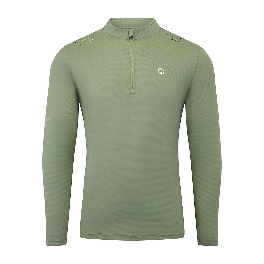 Męska bluza performance Essential z półzamkiem