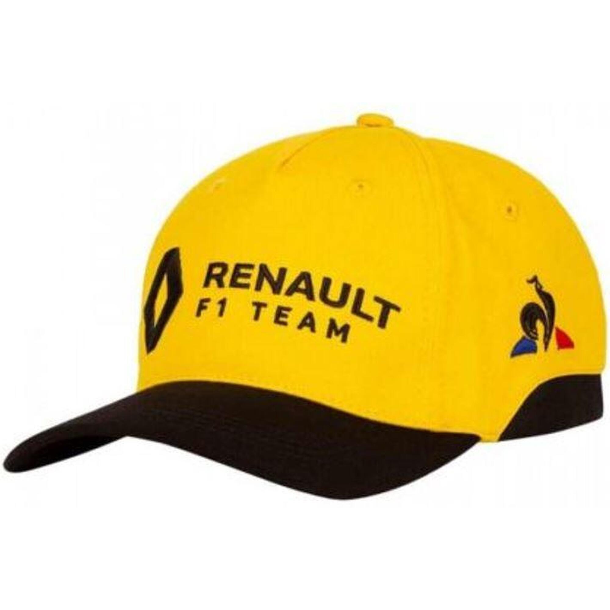 Czapka Renault F1 Team Żółto-Czarna - Kultowa i Oddychająca