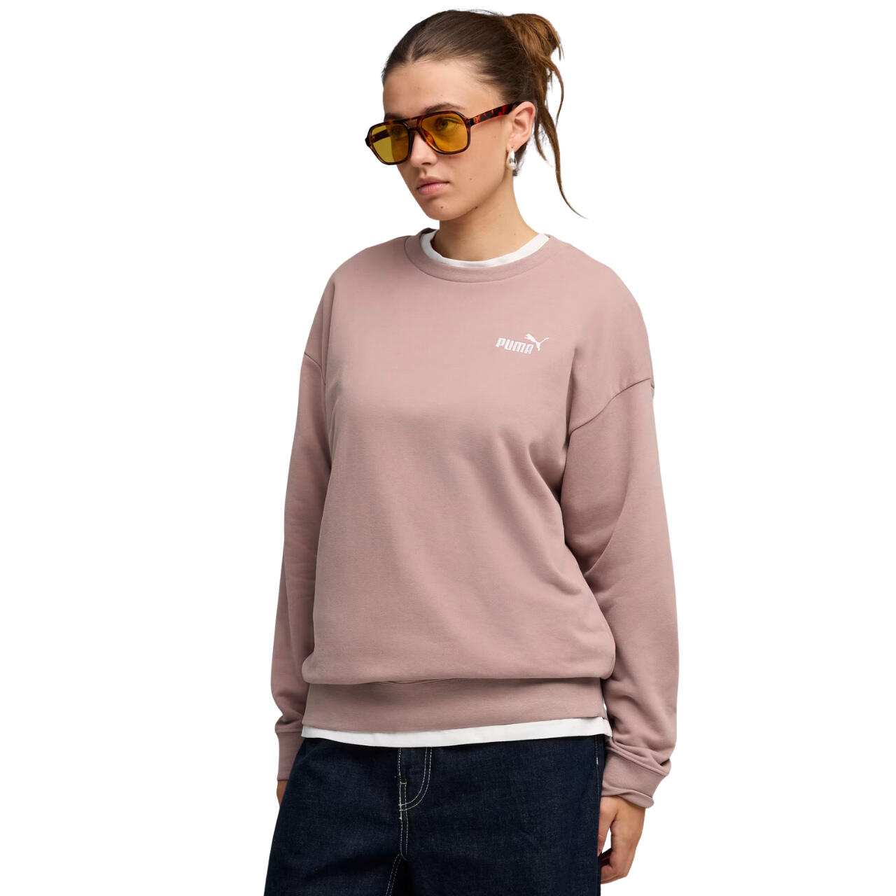 Bluza damska PUMA ESS Small No.11 Logo Relaxed Crew