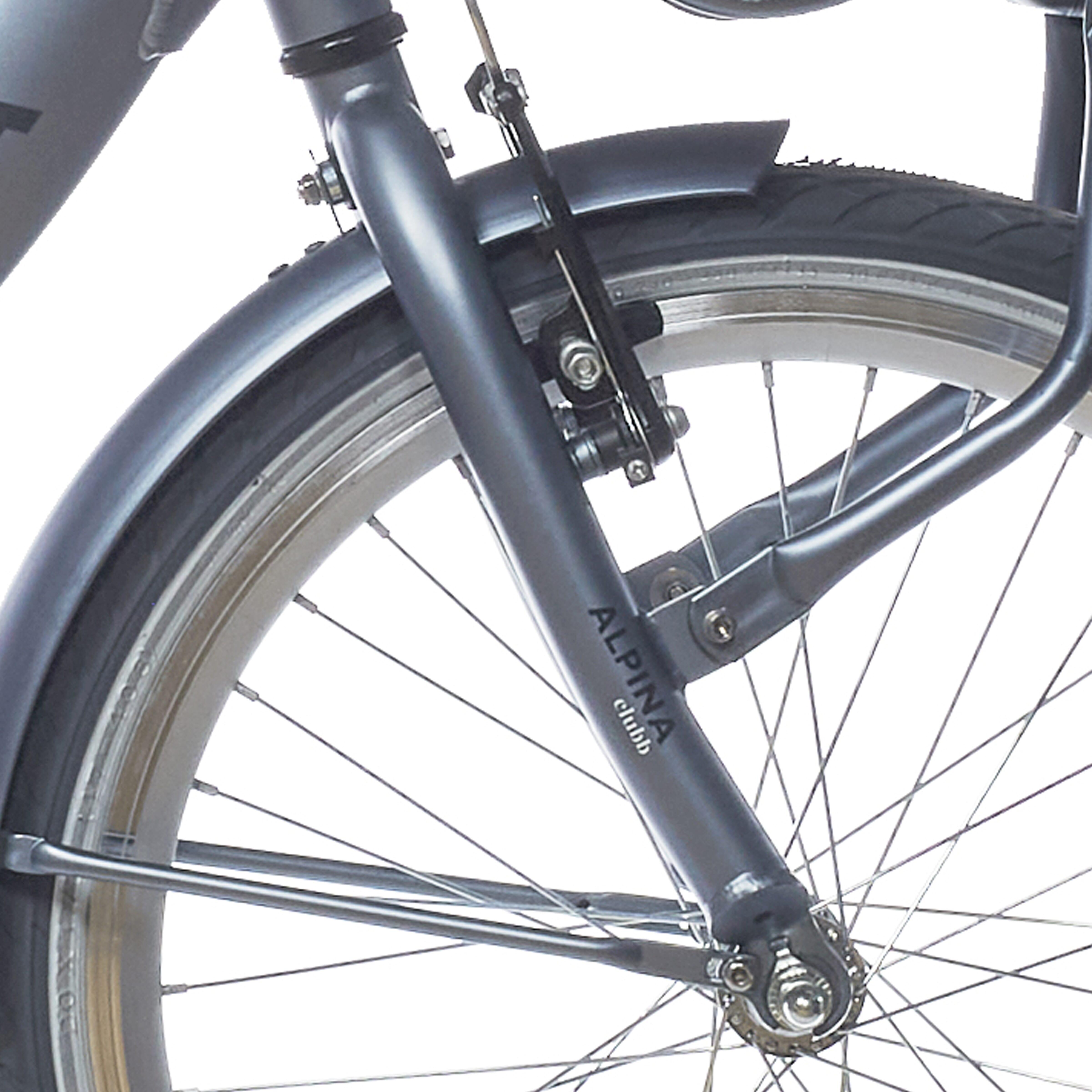 Alpina V Fork 22 Clubb satynowo czarny mat