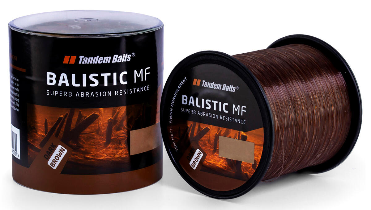 Żyłka Karpiowa Balistic MF 900 m / 0,40 mm / Ciemny Brąz / 2 szt