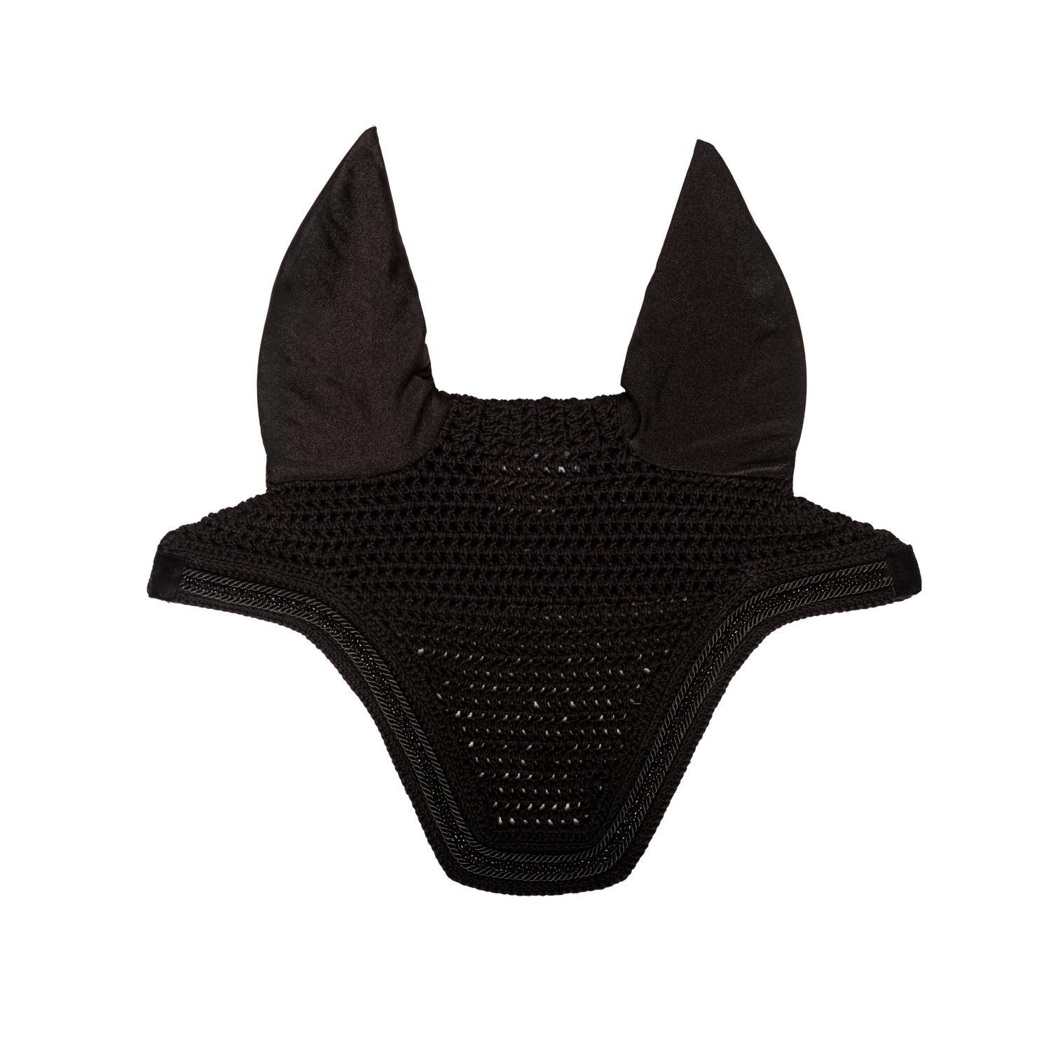 Krótka czapka dla konia z aksamitnymi mini perłami Kentucky Horsewear Wellington