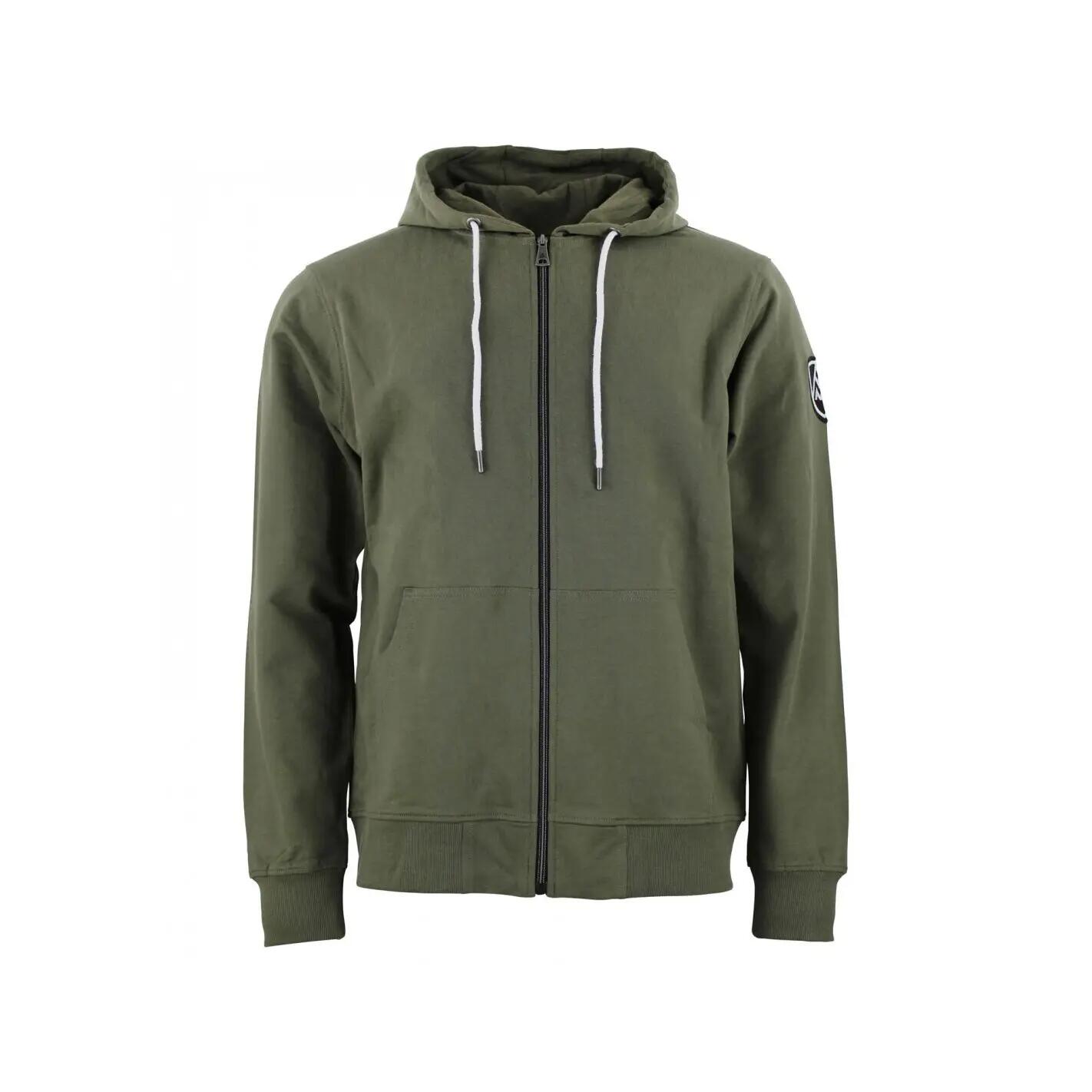 Bawełniana bluza zapinana na zamek Peak Mountain French Terry
