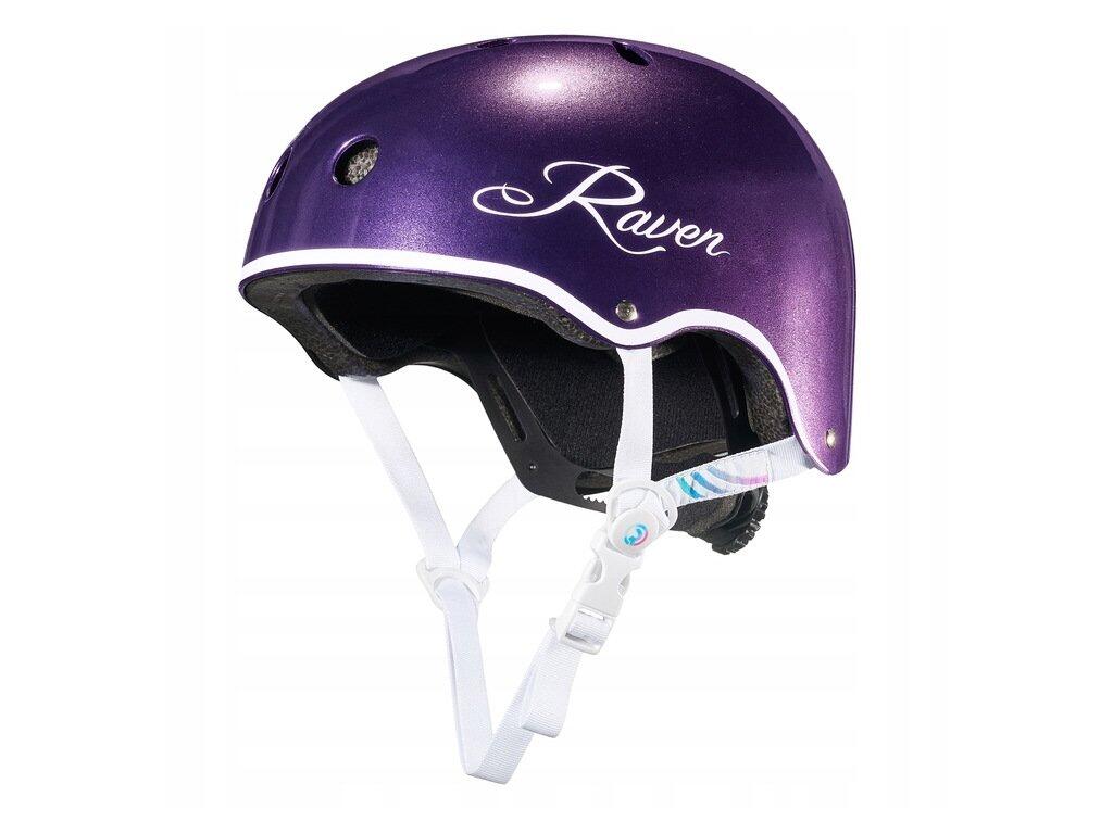 Kask na rower rolki hulajnogę skateboardowy dla dzieci i dorosłych Raven Essto