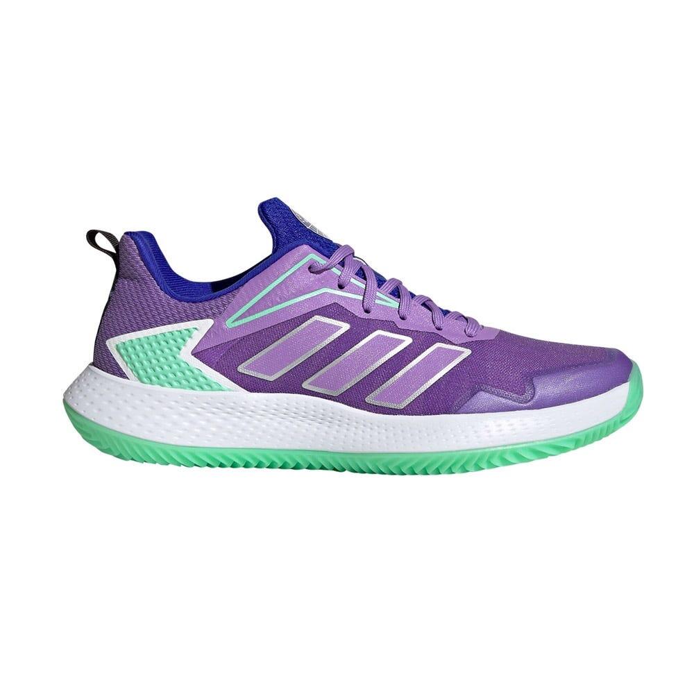 Buty sportowe adidas Defiant Speed Clay fioletowe damskie