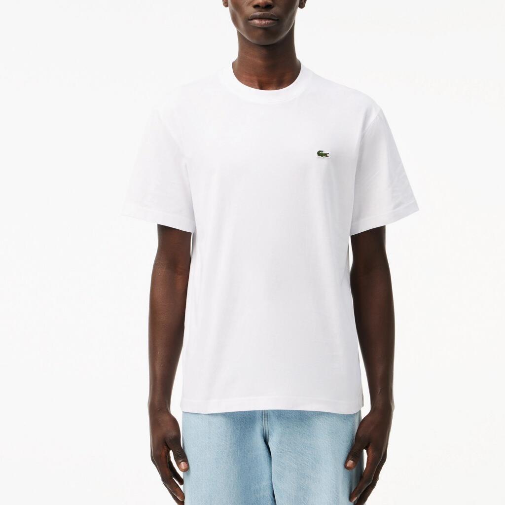 Koszulki Lacoste Model 155895 Kolor Biały