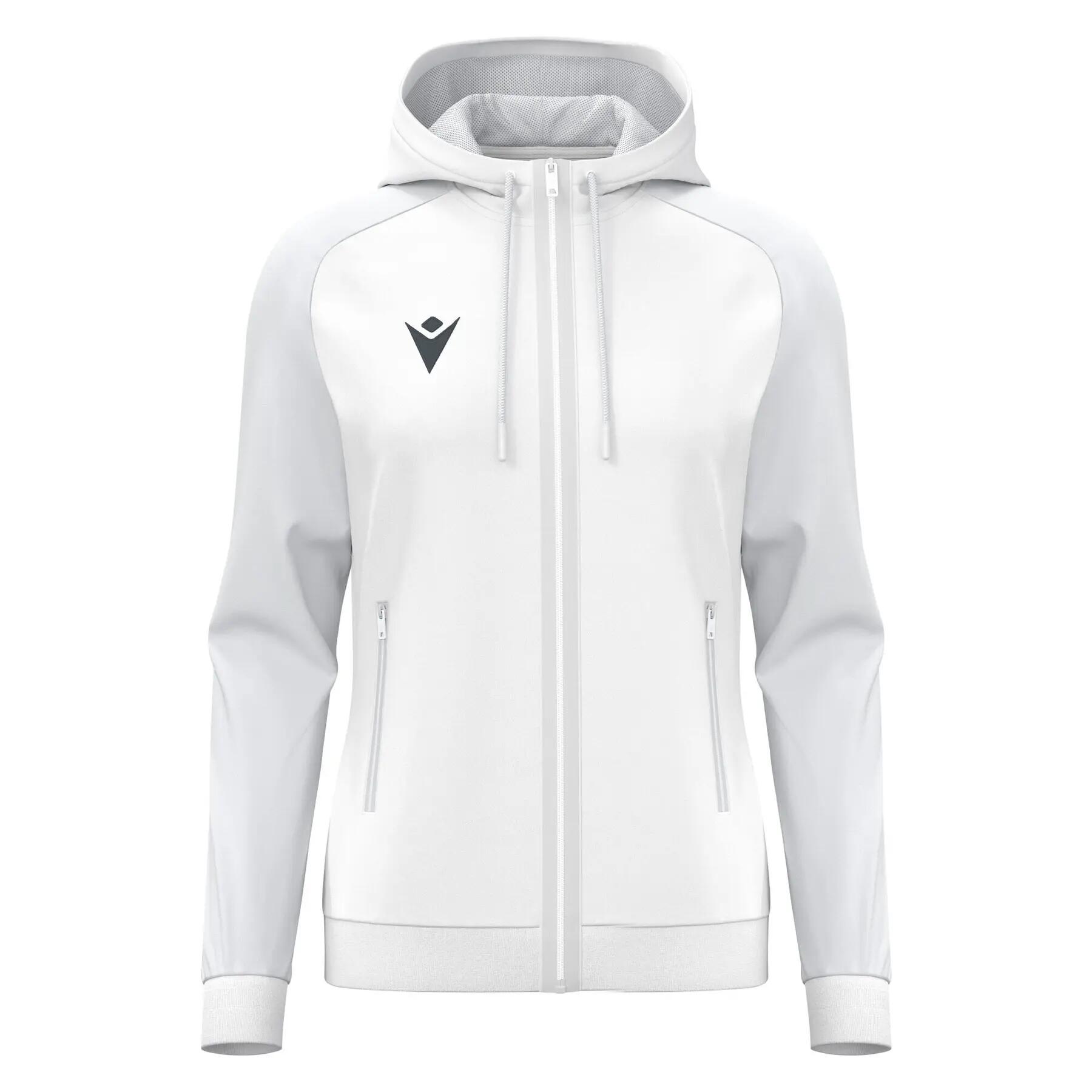 Damska bluza z kapturem full zip Macron Atlas