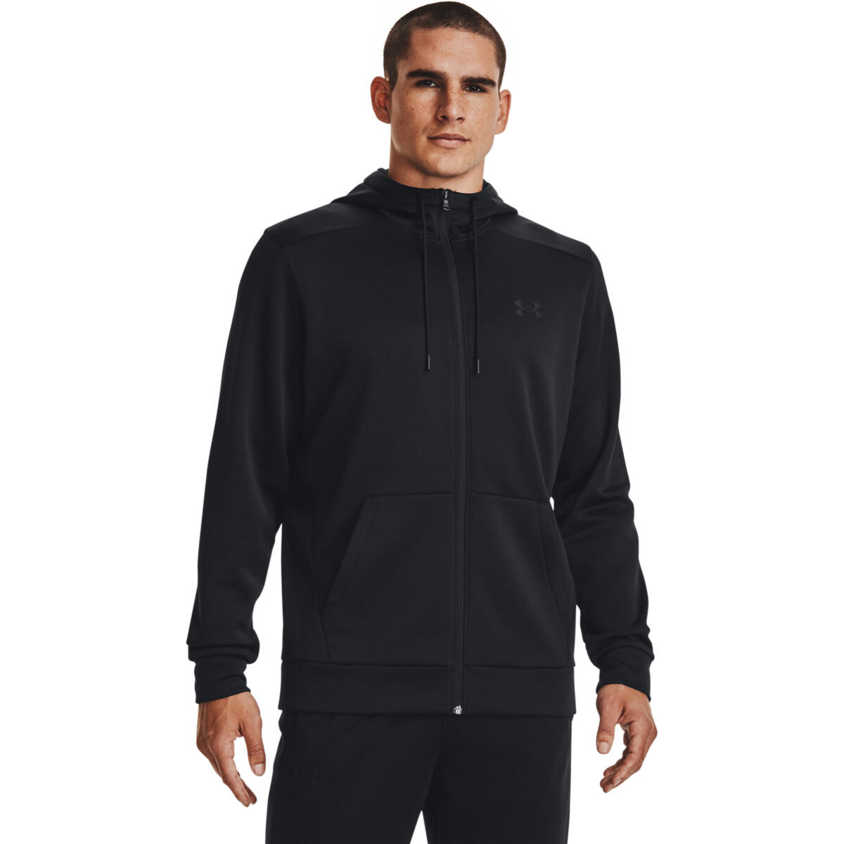 Bluza z kapturem z pełnym zamkiem błyskawicznym Under Armour Fleece®