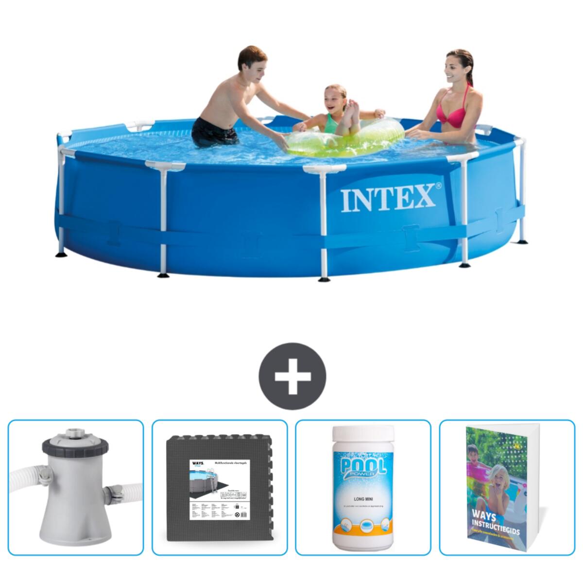 Basen stelażowy Intex 305x76 cm + Akcesoria