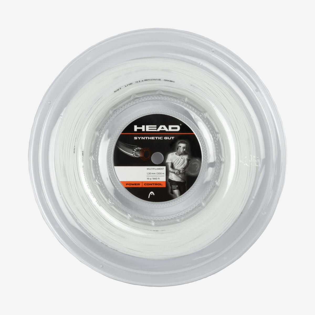 Naciągi tenisowe szpula HEAD Synthetic Gut 200m