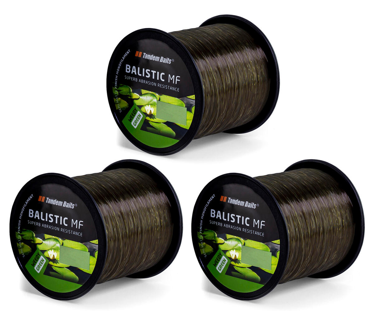 Żyłka Karpiowa Balistic MF 450 m / 0,40 mm / Zarośla - Kamuflaż / 3 szt