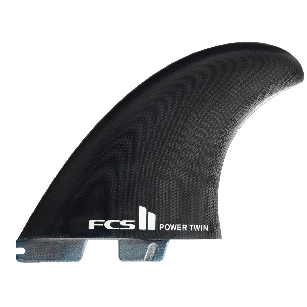 Płetwy do surfingu - Power Twin PG - Czarny -