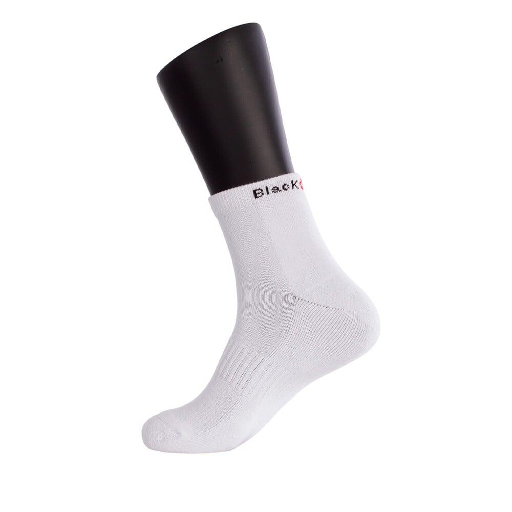 Black Crown Pro Ankle Socks Blanco 35-38