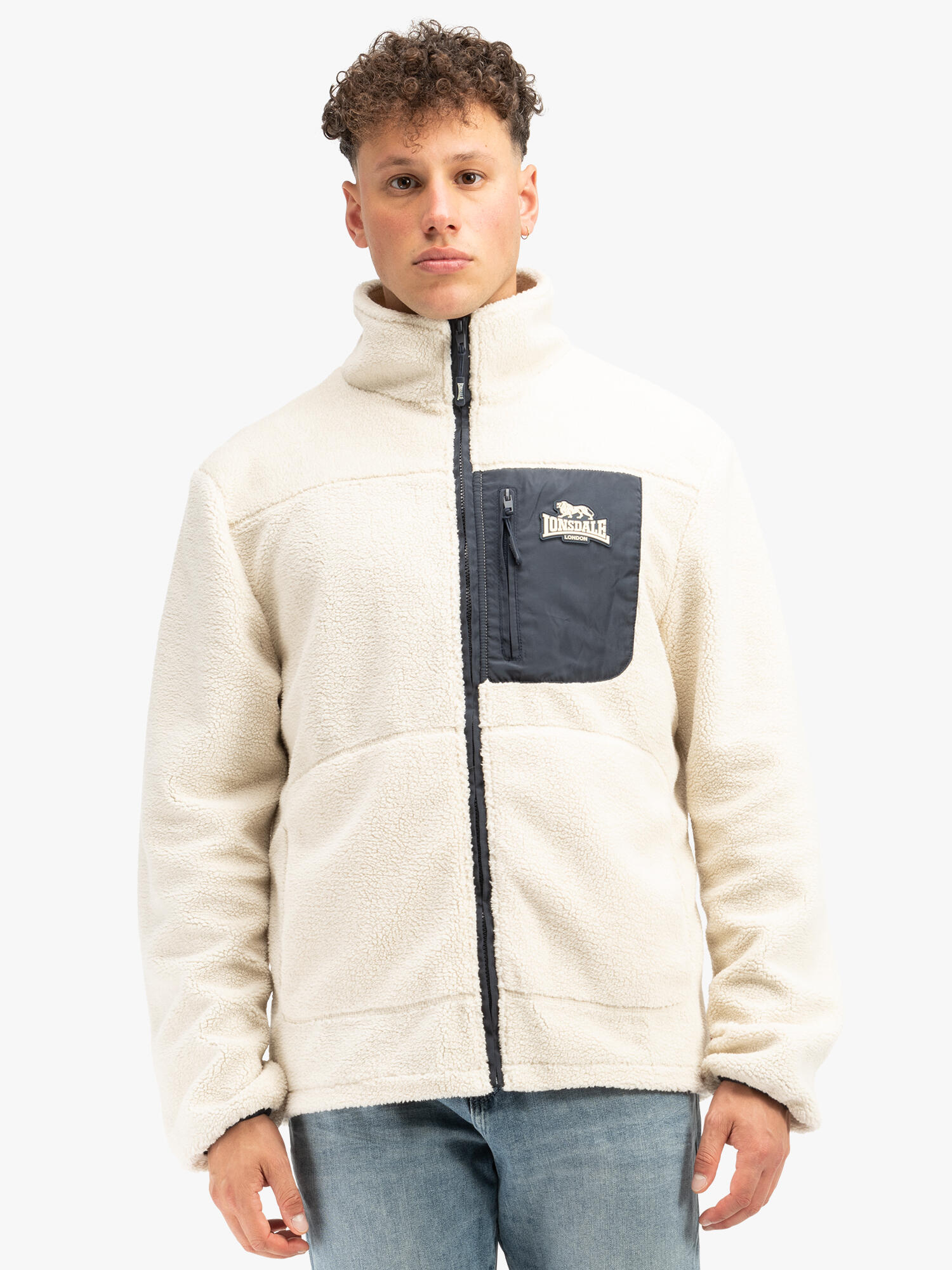 Klasyczna polarowa bluza sherpa Lonsdale Lartington