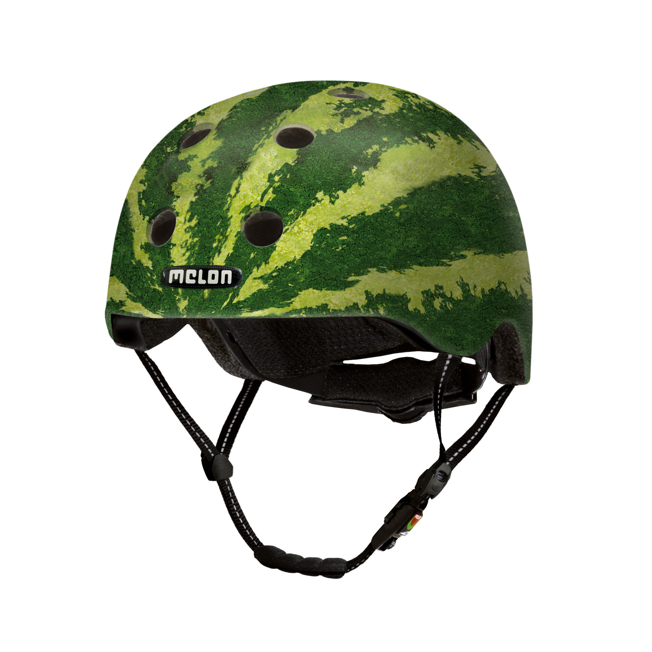 Kask rowerowy miejski „All Stars” prawdziwy melon matowy