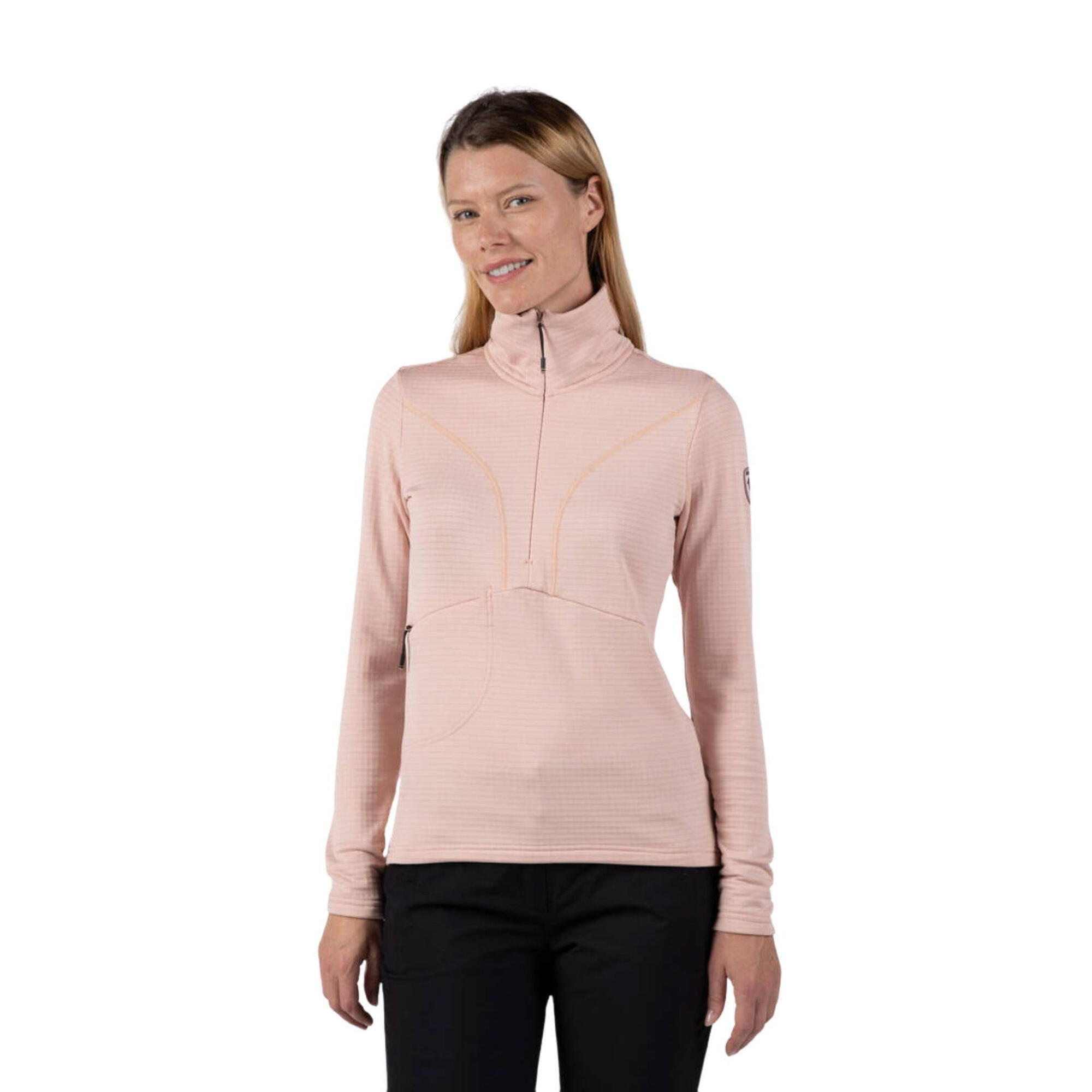 Bluza Rossignol W Blackside Fleece HZ różowa