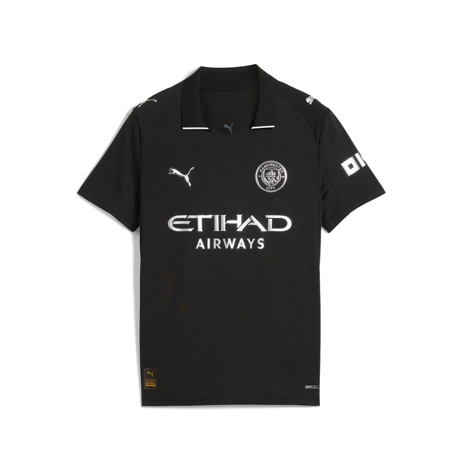 Koszulka wyjazdowa dziecięca Manchester City 2025/26