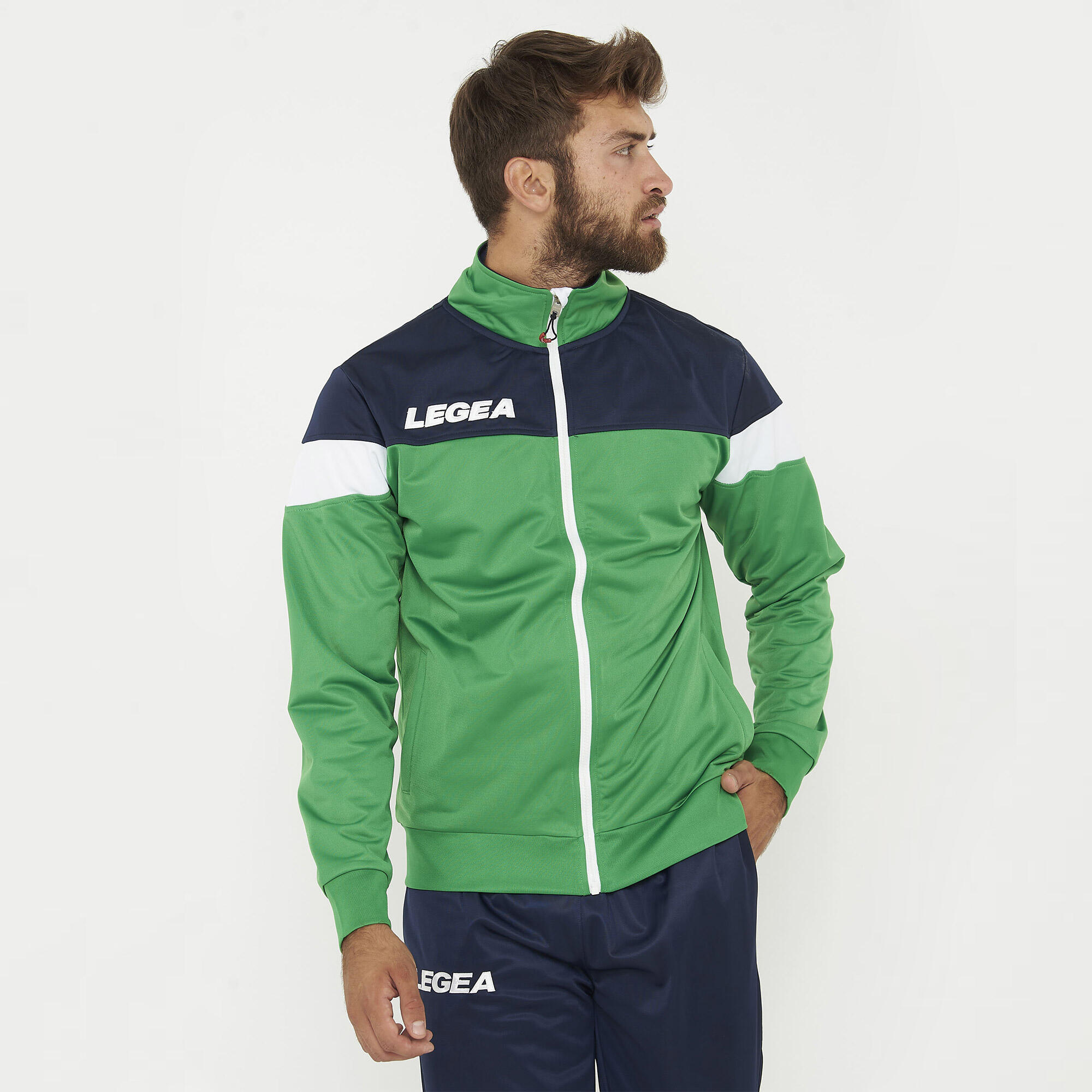 Kurtka sportowa Bolivia zielono-niebieska
