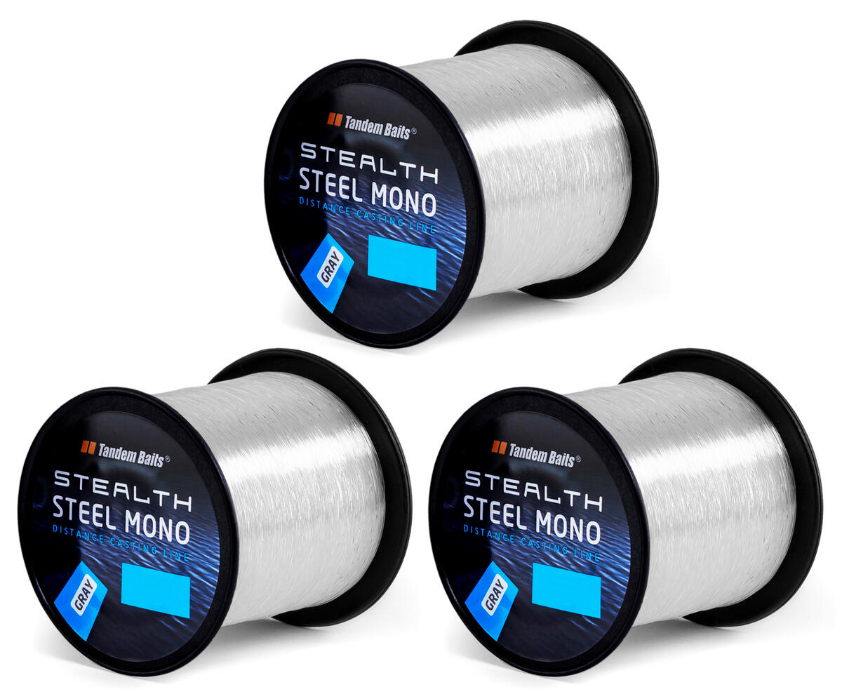 Żyłka Karpiowa Stealth Steel Mono 600 m / 0,28 mm / 3 szt