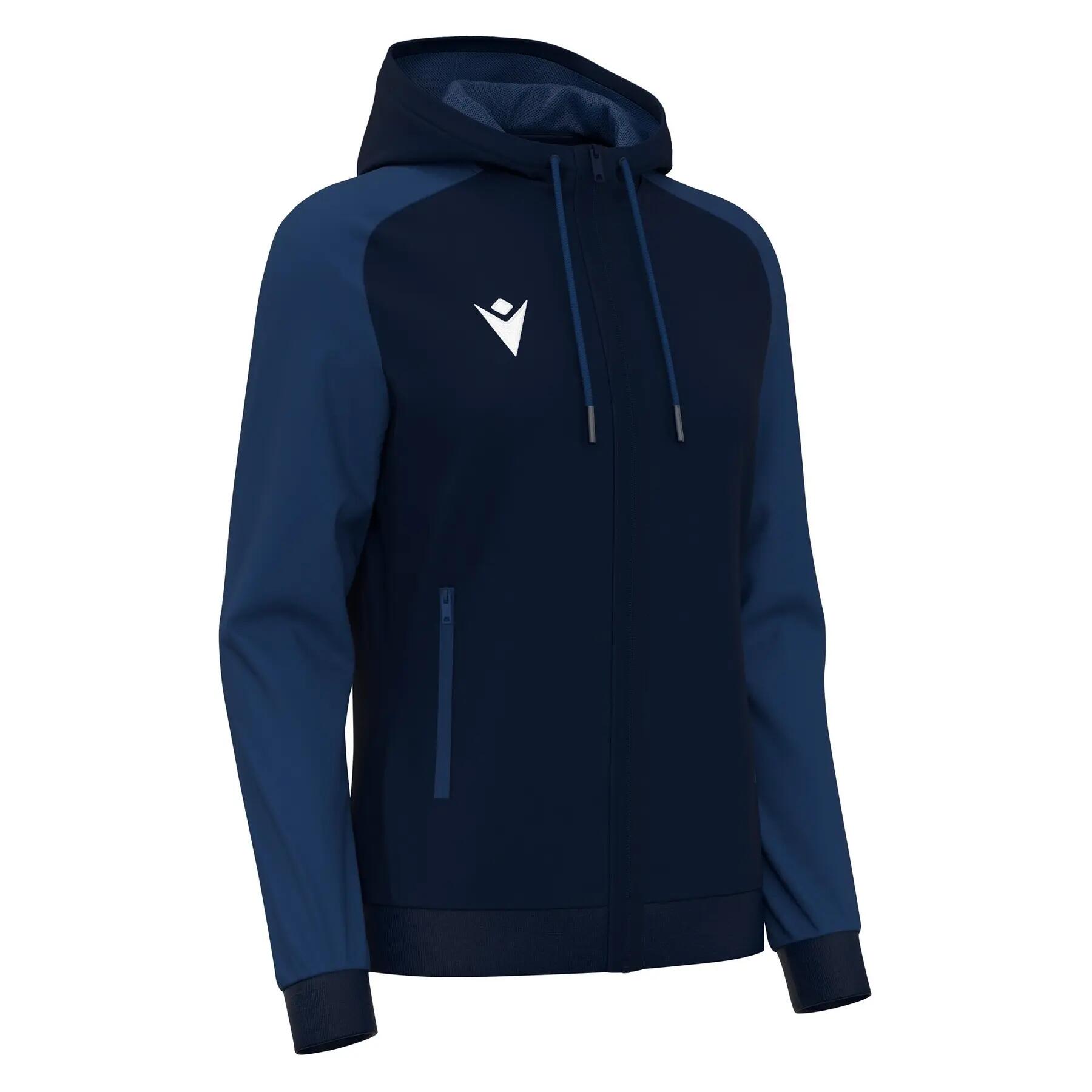 Damska bluza z kapturem full zip Macron Atlas