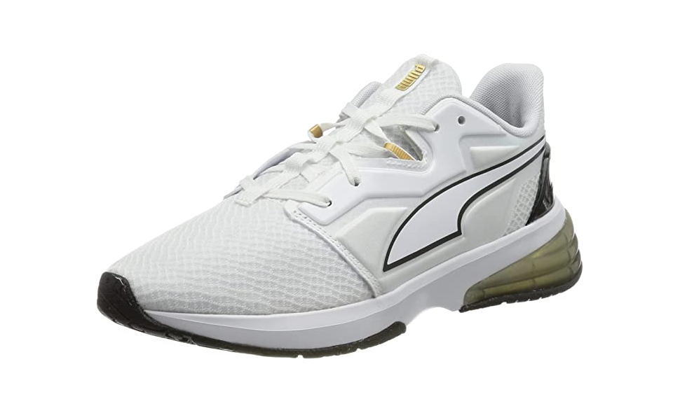 Damskie Buty Sportowe Puma Wms Lvl-up Xt Moto Urban Białe Czarne Białe