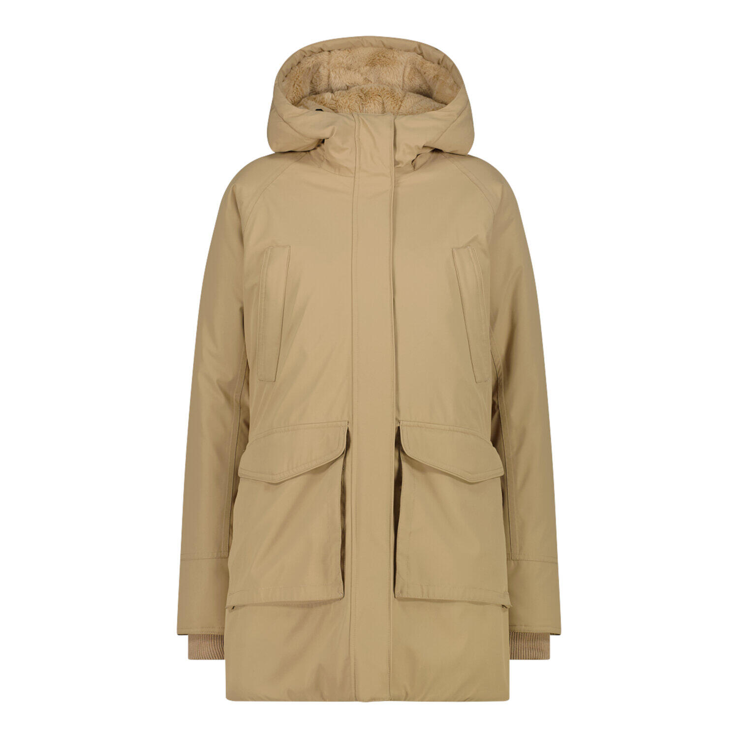 Parka damska z kapturem CMP
