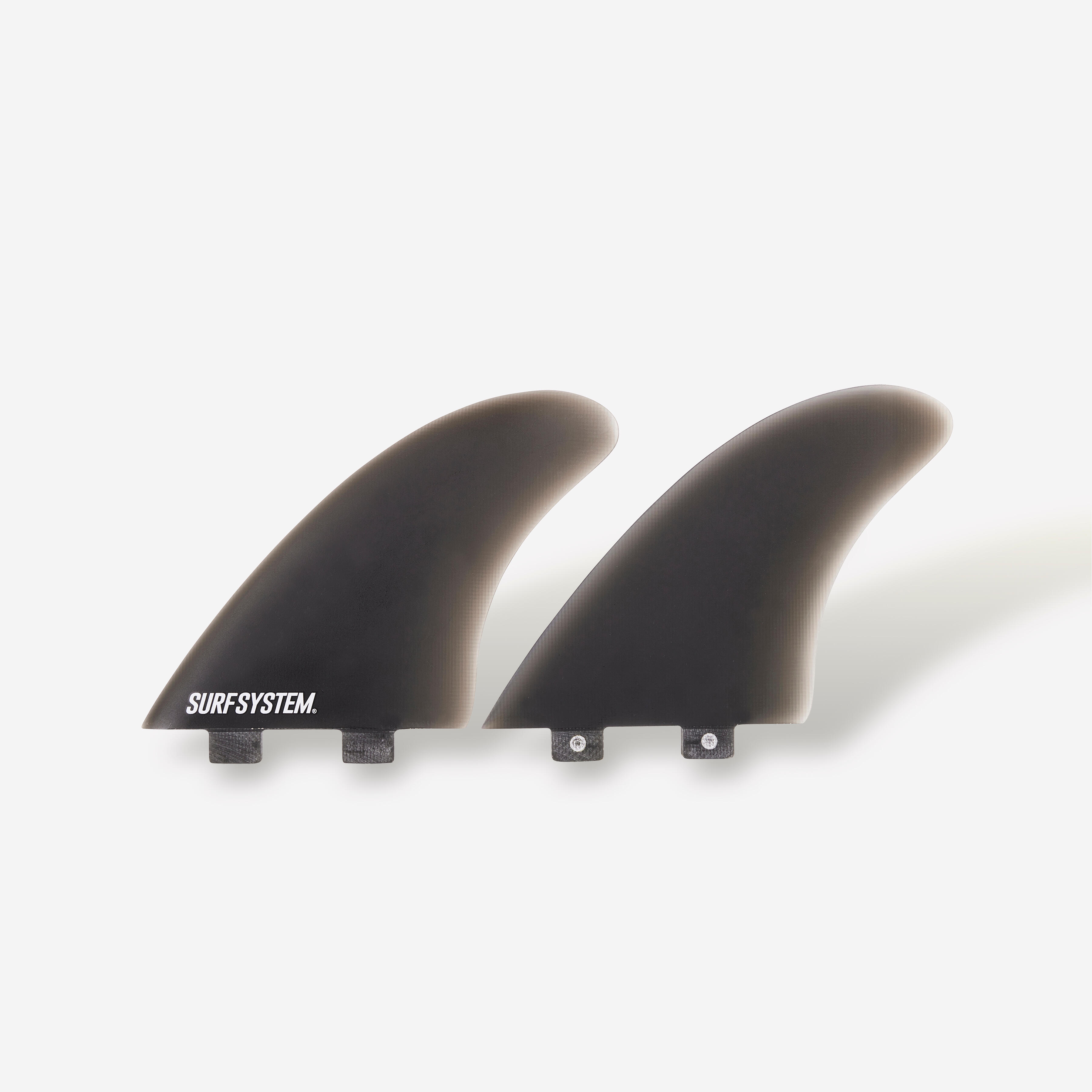Stateczniki do deski surfingowej Surfsystem Twin 55 FCS1 do deski Twin/Fish x2