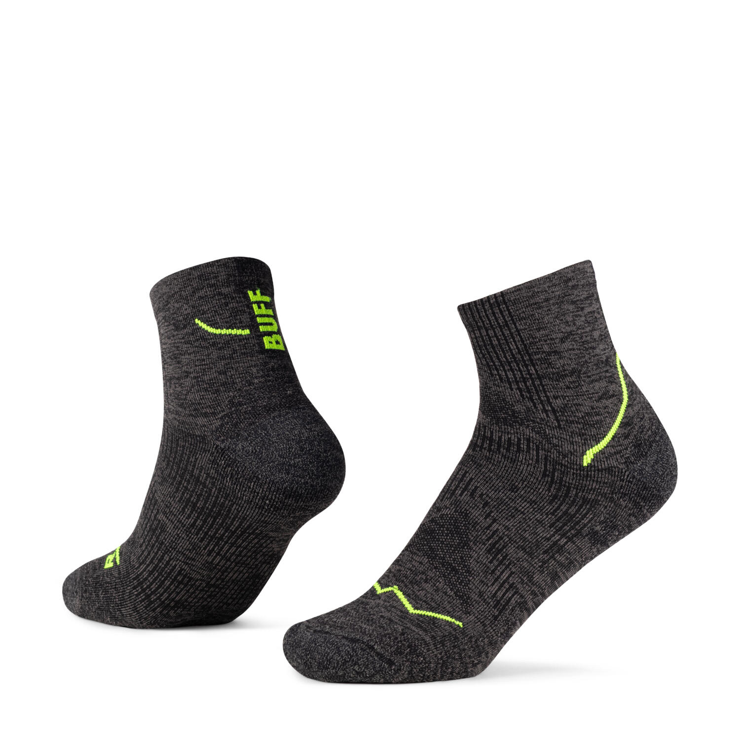 Skarpetki Buff DRYFLX® QUARTER SOCK DQ BLACK S
