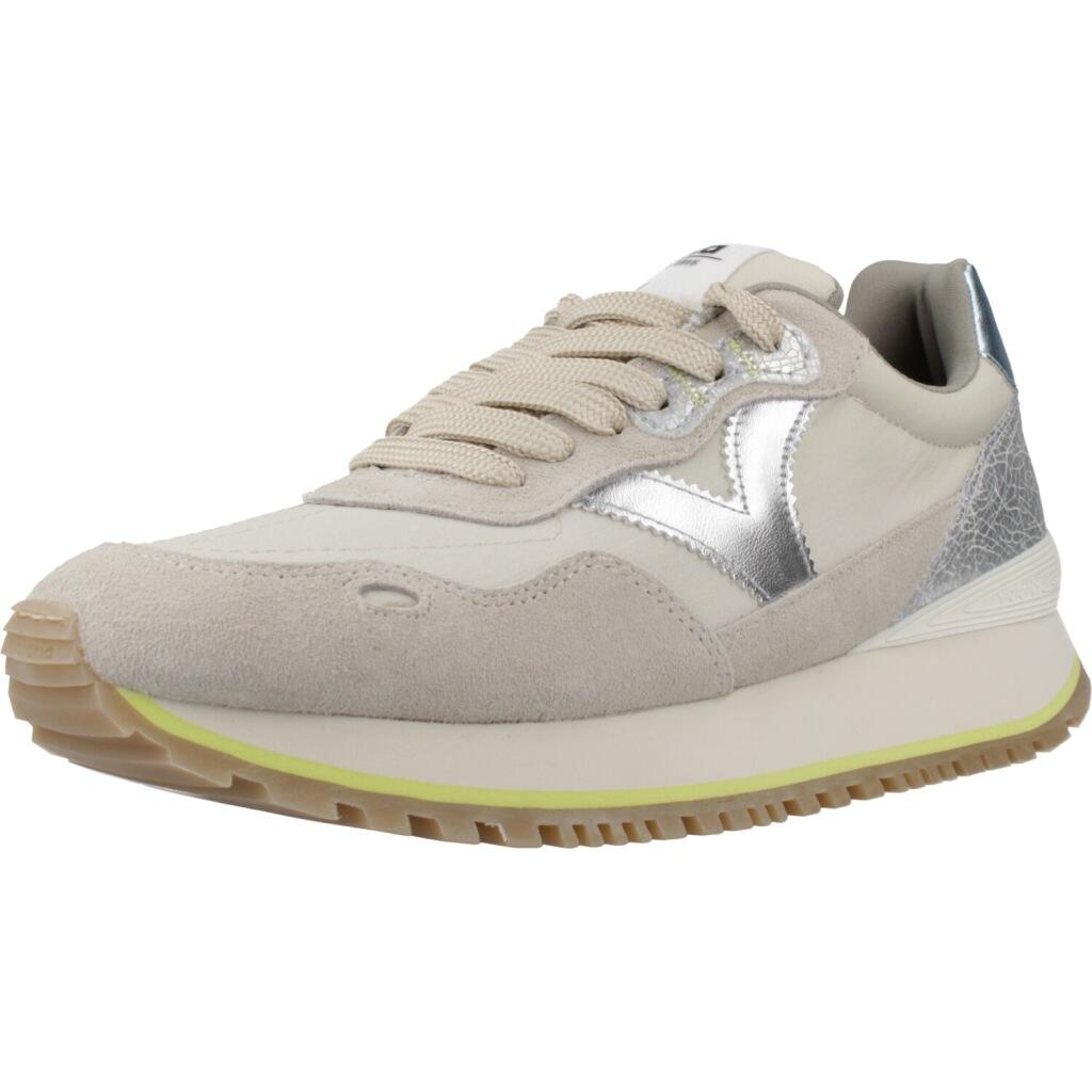 Buty VICTORIA VIENTO NYLON SERRAJE META Beżowy