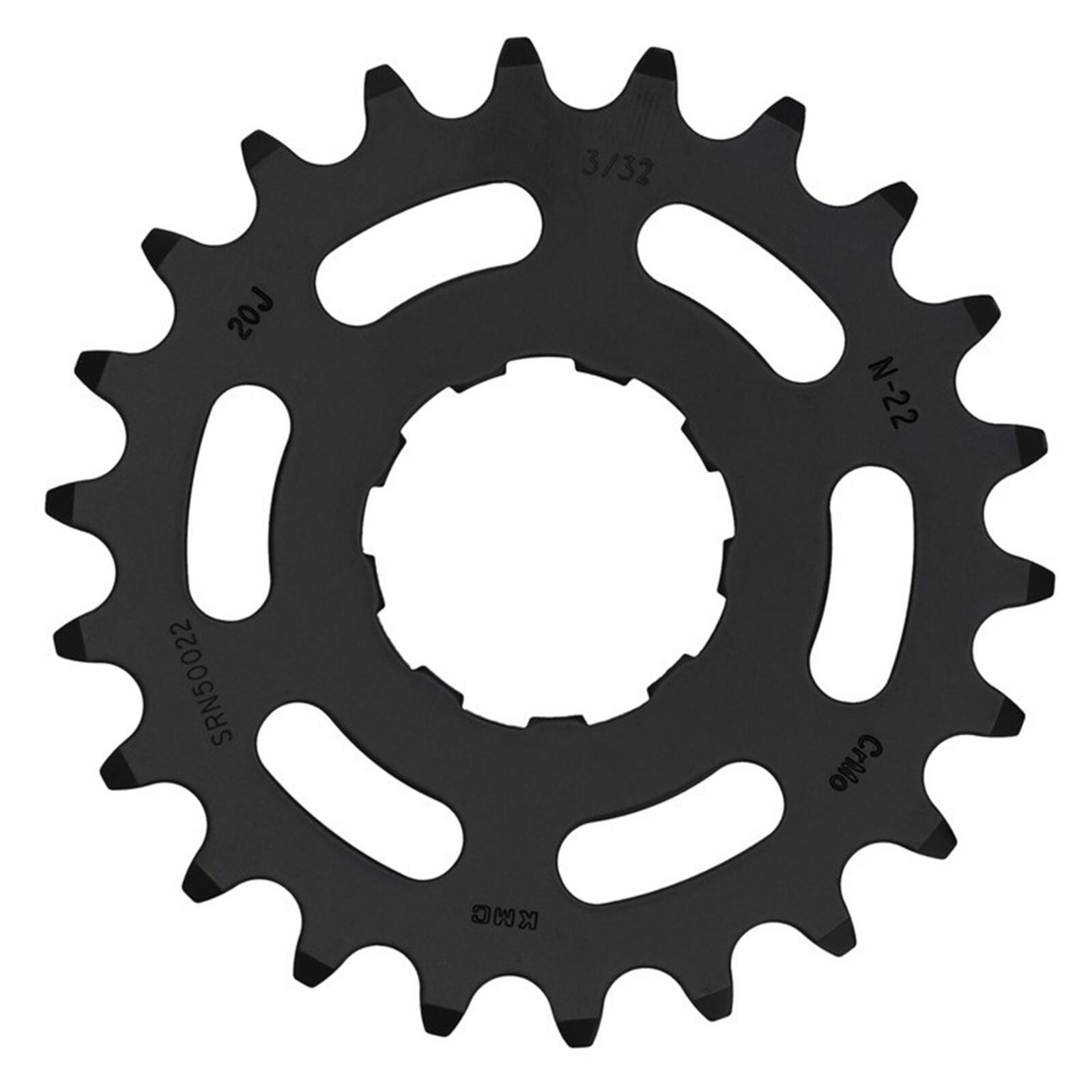 KMC Zębatka 22T Czarna (Chromoly) do Enviolo/Nuvinci 3/32