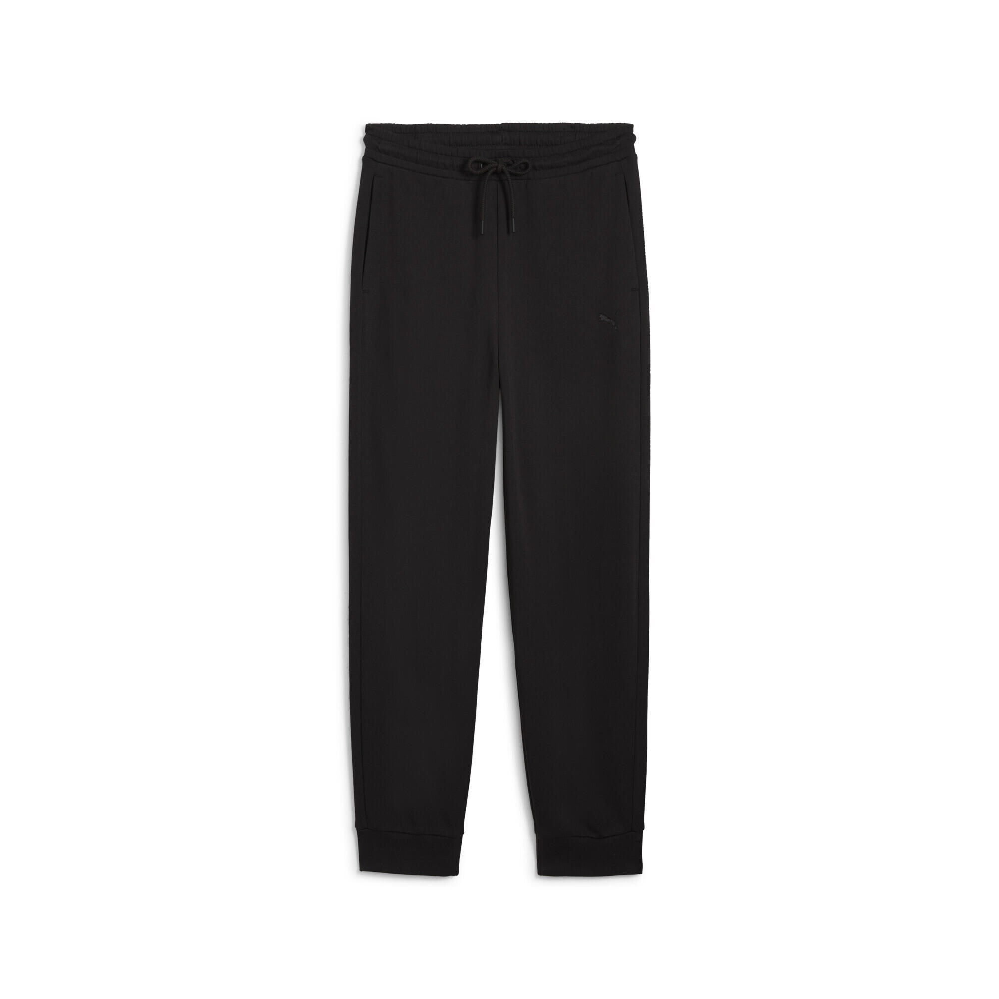 Damskie wygodne spodnie dresowe z wysokim stanem HER PUMA Black