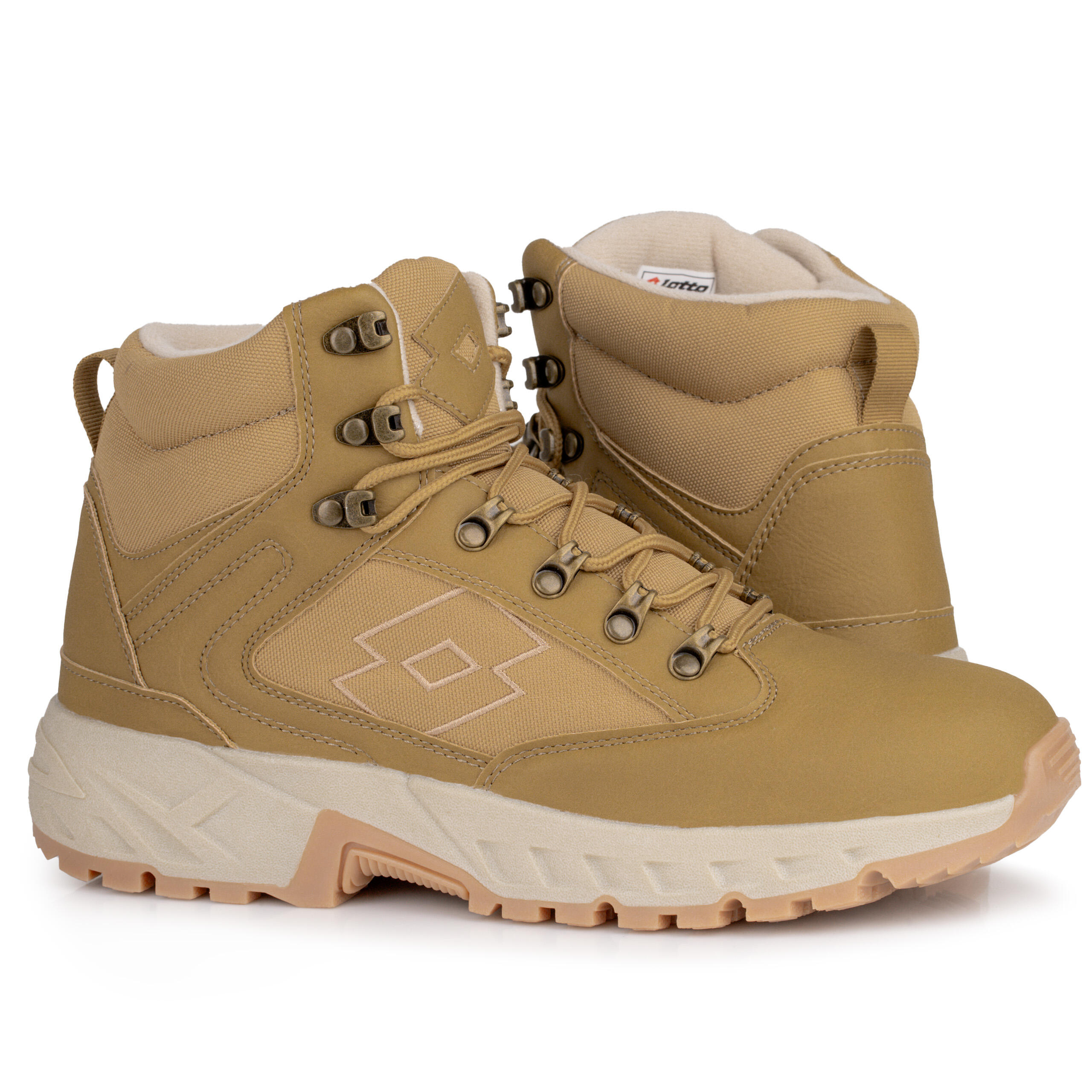 Buty męskie zimowe wysokie LOTTO WOODLARK MID WHEAT