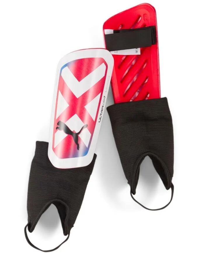 Ultralekkie ochraniacze kostek Puma unisex, czerwone