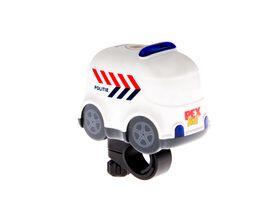 PexKids Trąbka rowerowa Policja Finn z syreną i migającymi LED-ami