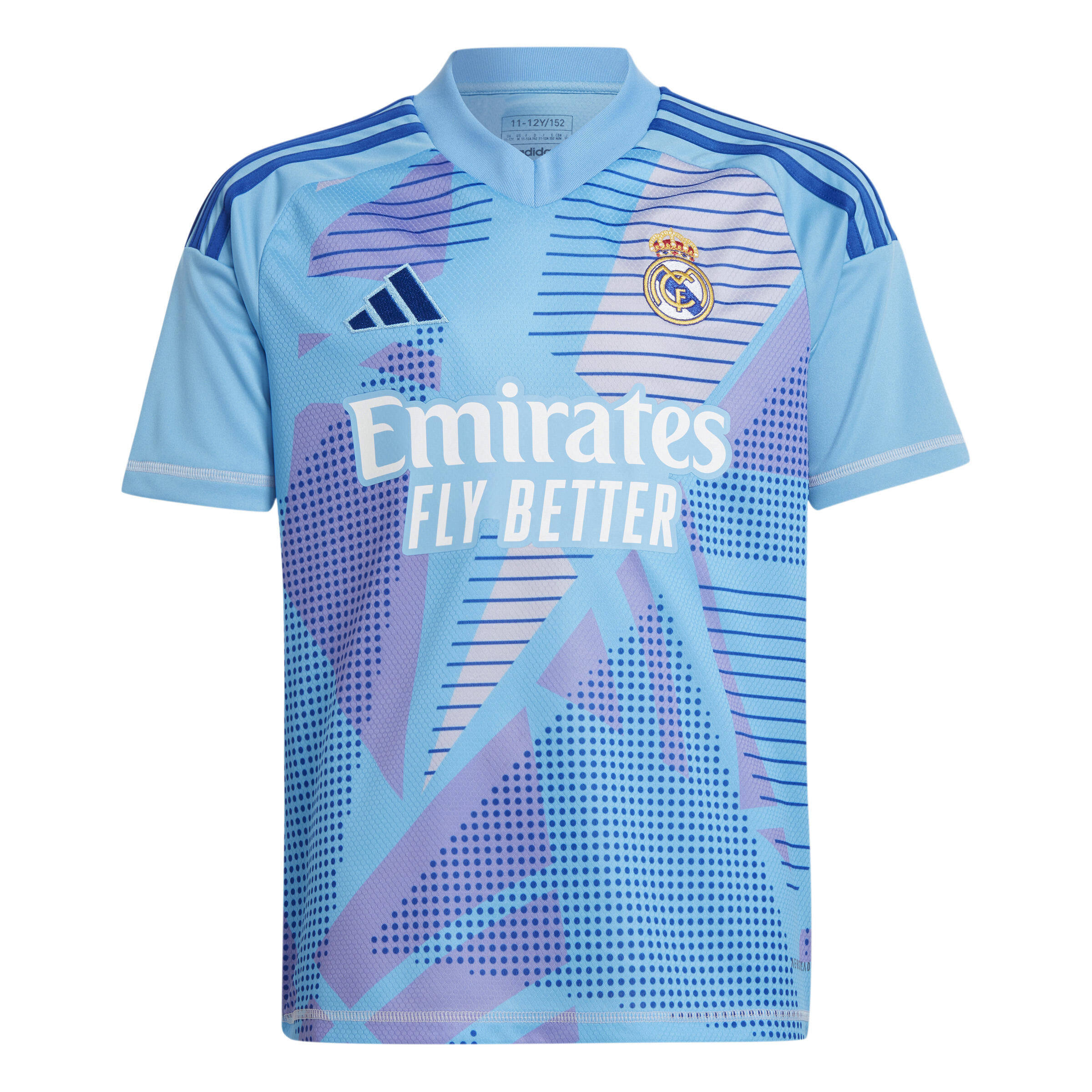 Dziecięca domowa koszulka bramkarska Real Madrid 2024/25