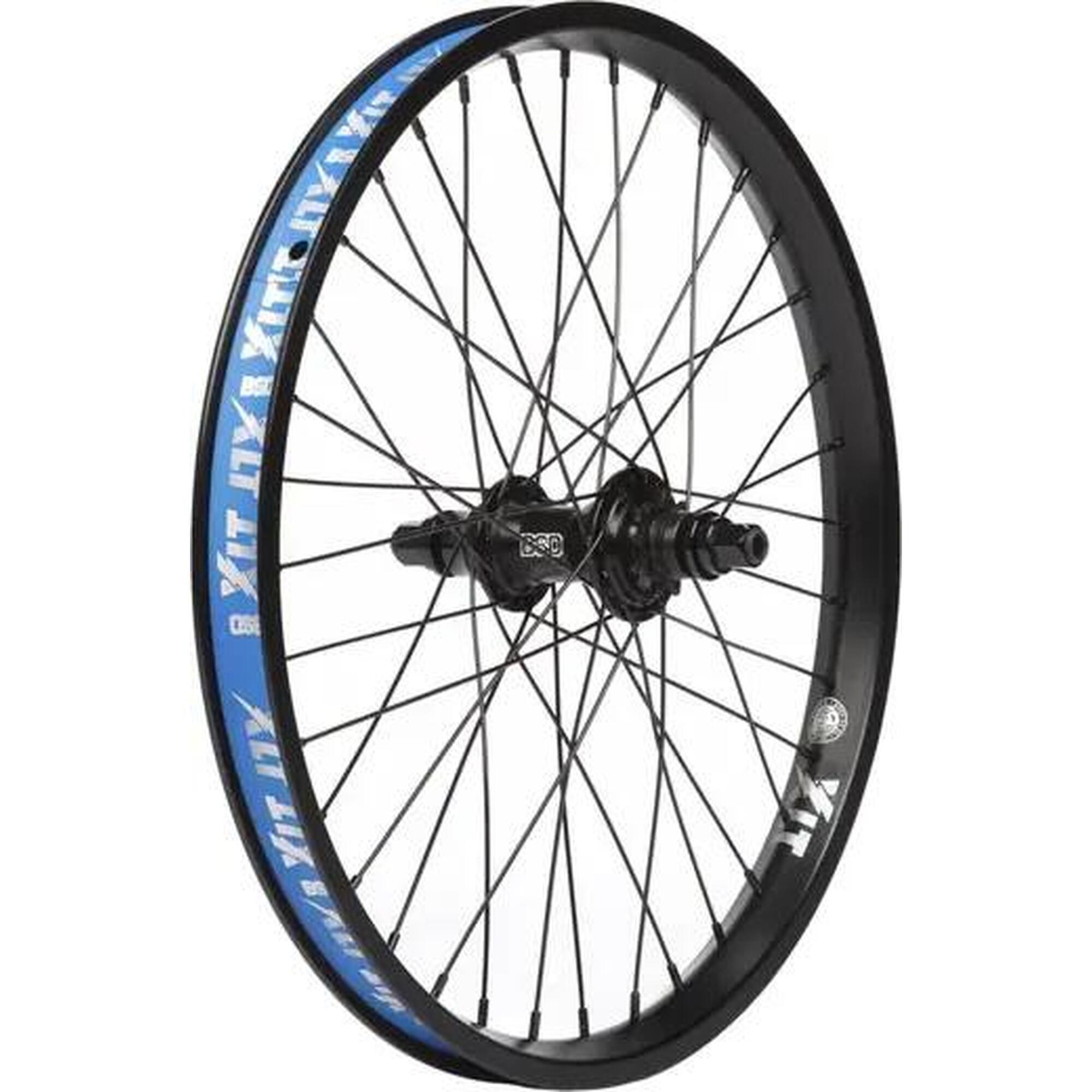 BMX Koła BSD XLT Street Pro BMX Cassette Tył Kółko - Czarny - Lewy