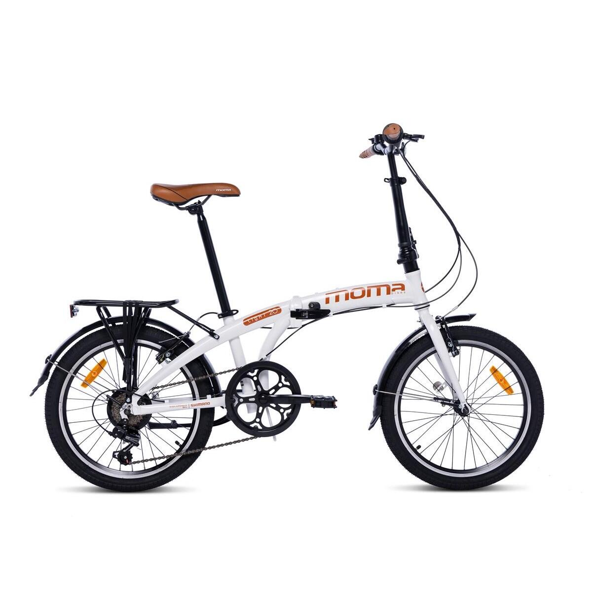 LIGHT 20, rower składany, aluminium, SHIMANO 7 biegów, komfortowe siodełko