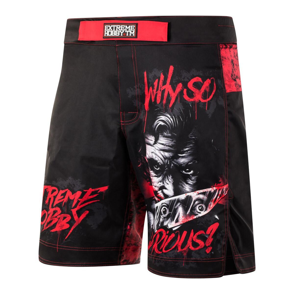 Spodenki do Grapplingu MMA BJJ K1 męskie EXTREME HOBBY WHY SO SERIOUS