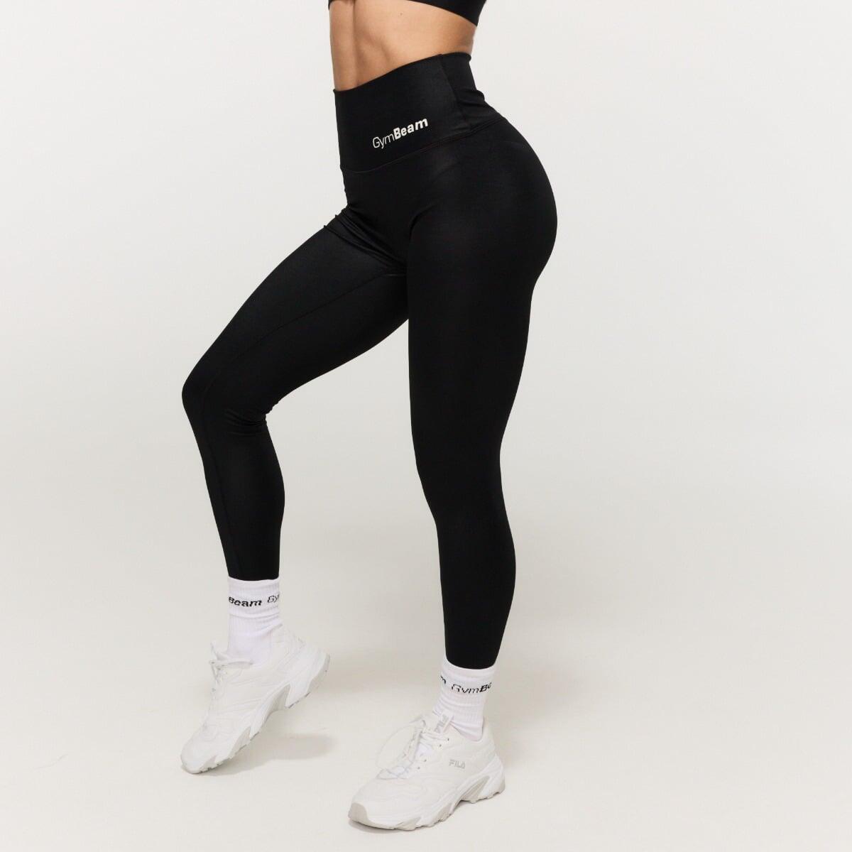 Legginsy damskie fitness z wysokim stanem Prime Black