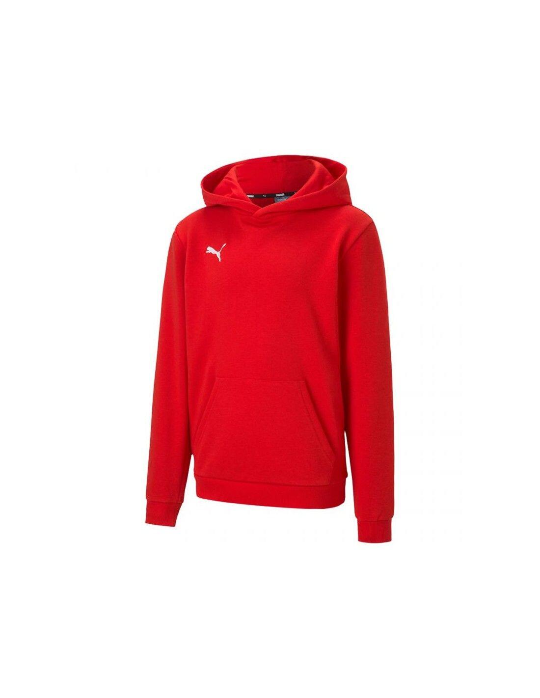Bluza dla dzieci Puma teamGOAL 23 Casuals Hoody Jr czerwona