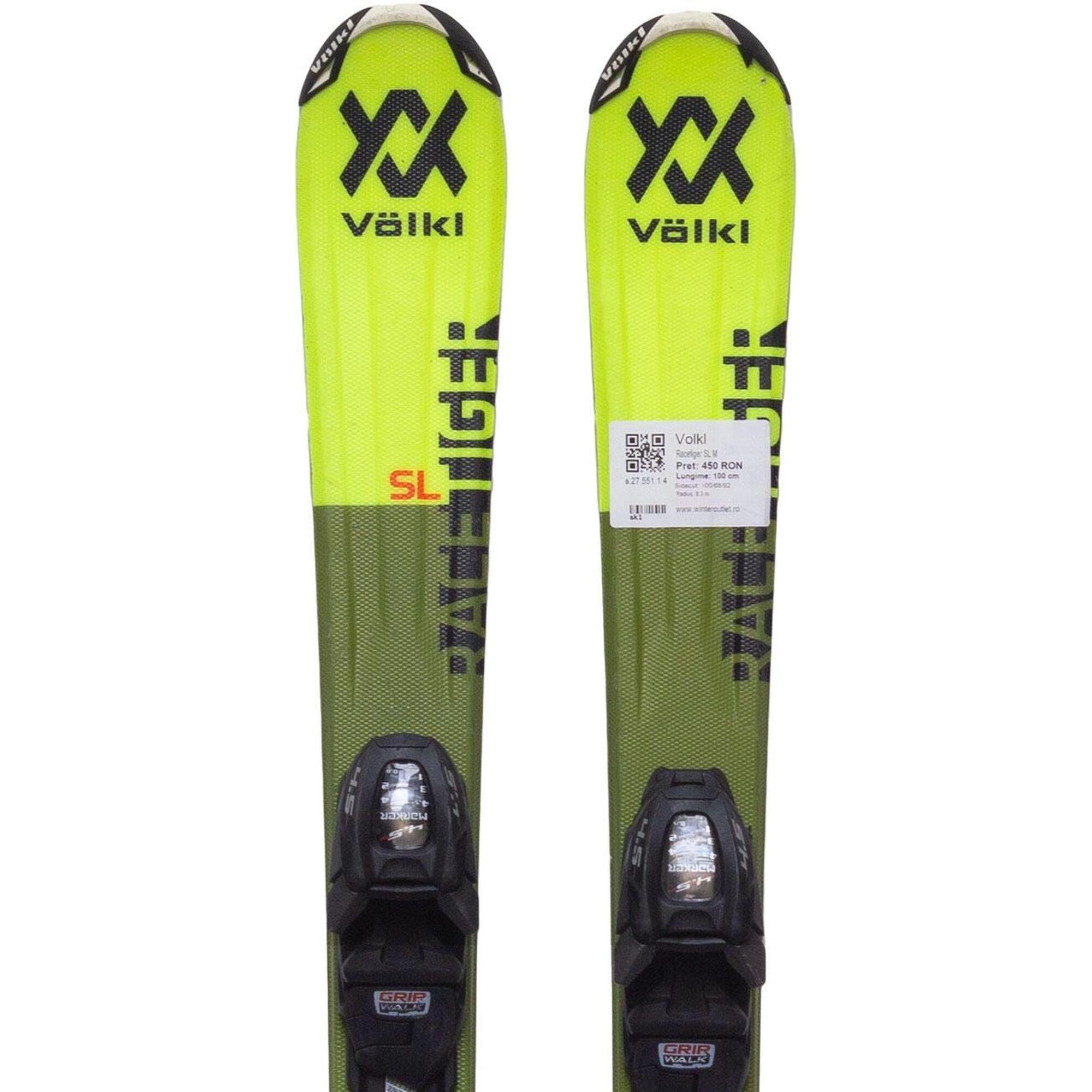 Second Life- Narty VOLKL Racetiger SL  100 cm - Stan bardzo dobry