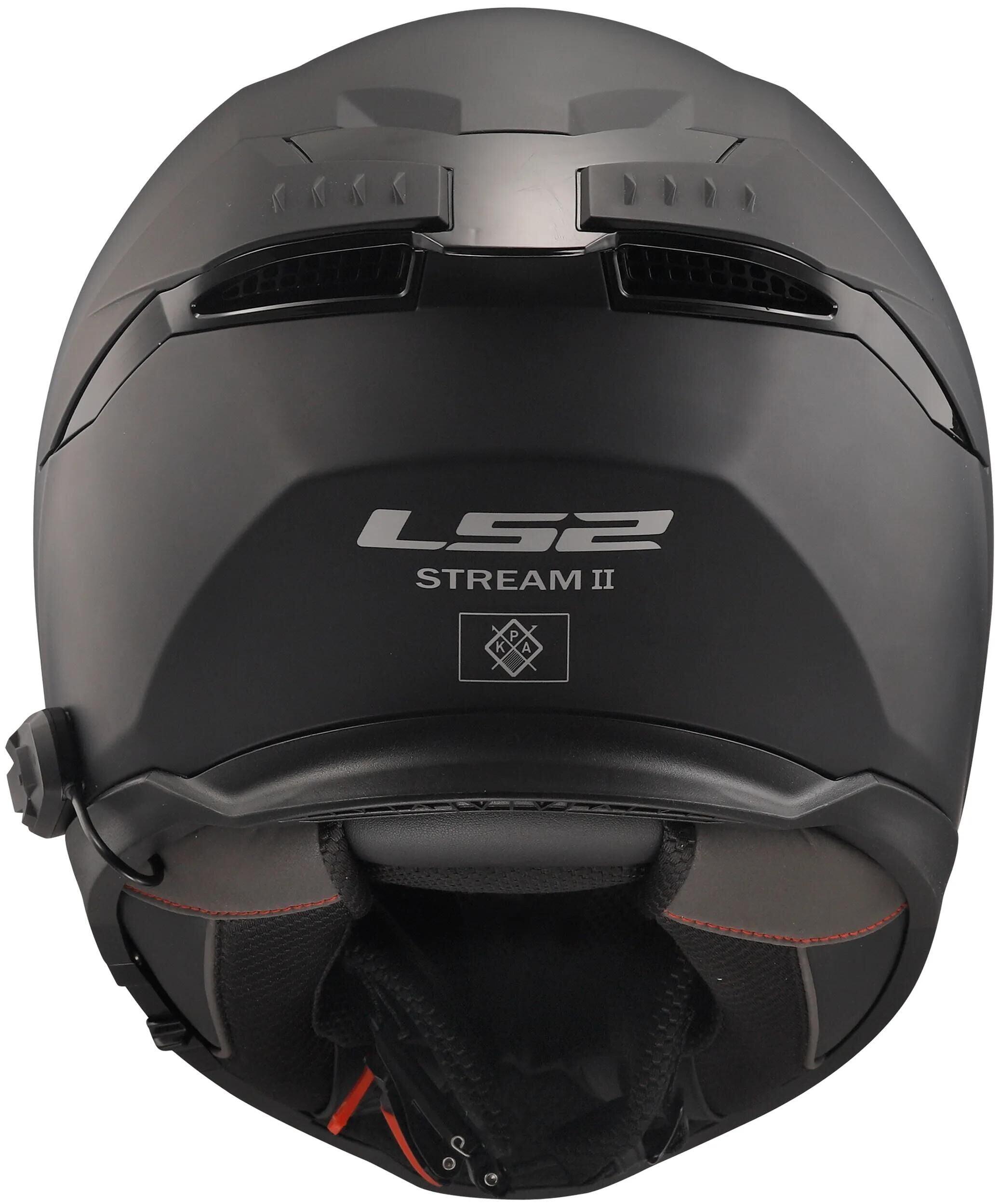 Kask integralny LS2 FF808 Stream II Solid 3XL matowy czarny