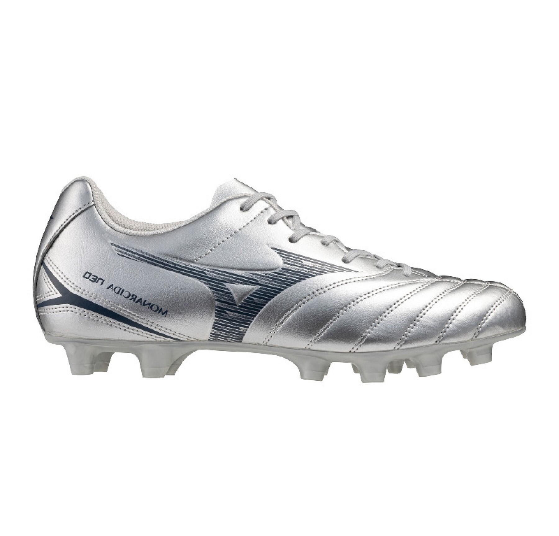 Buty piłkarskie Mizuno Monarcida Neo III Select Md galaxy silver/8605 c
