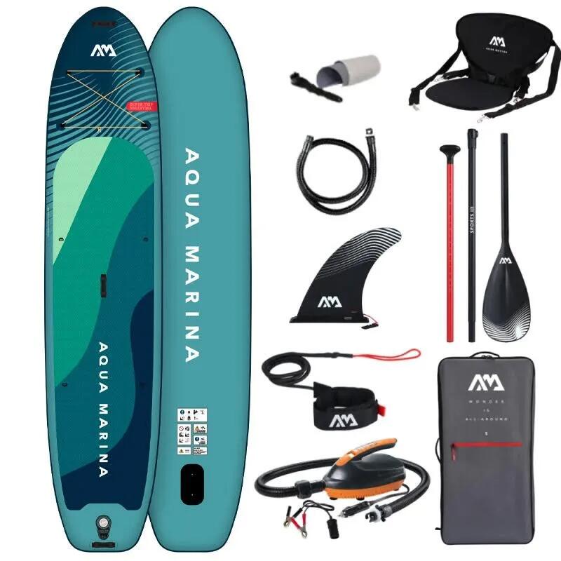 Deska SUP Super Trip Essential 12'6 SUP/Kajak z siedziskiem i wiosłem
