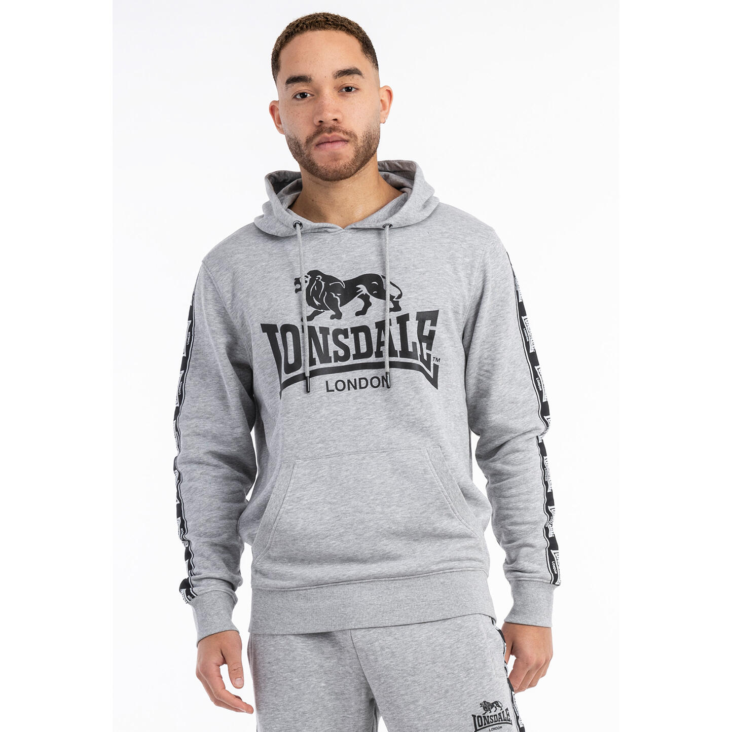 Bluza z kapturem o regularnym kroju Lonsdale Scousburgh