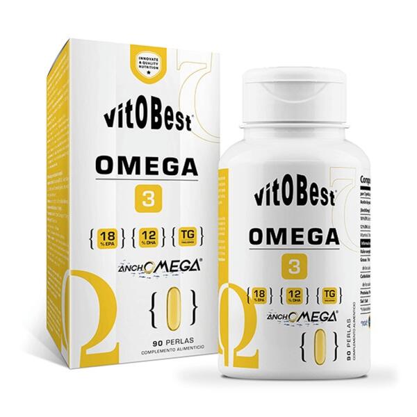 Omega 3 (AnchOmega®) - 90 kapsułek żelowych VitoBest