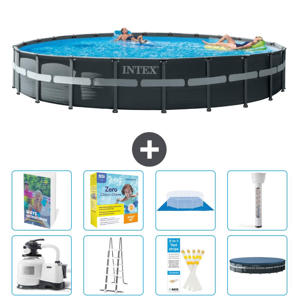 INTEX Basen Ultra XTR Okrągły - 732x132 cm - 9-częściowy S532