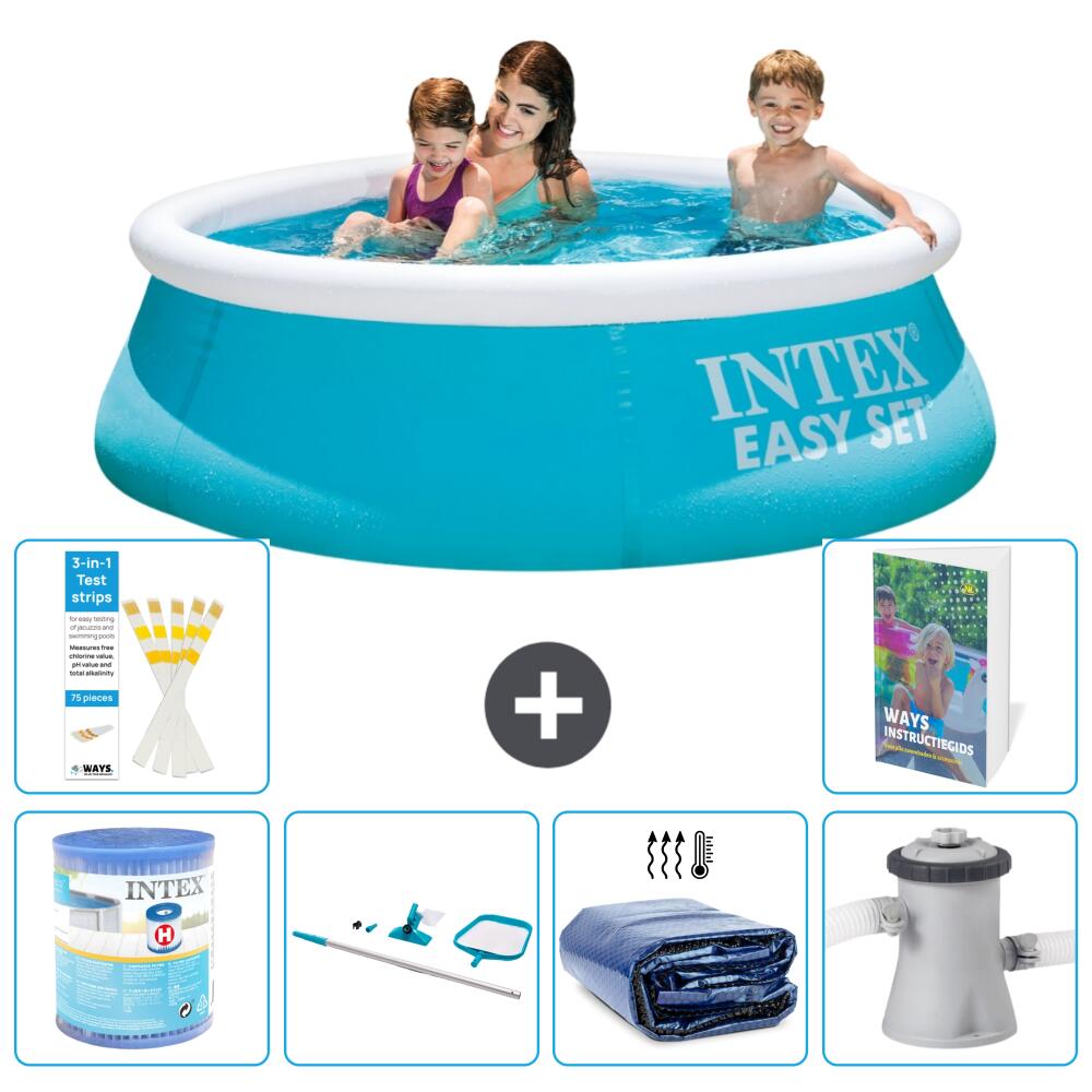 INTEX Basen Easy Set Okrągły - 183x51 cm - 7-częściowy S20