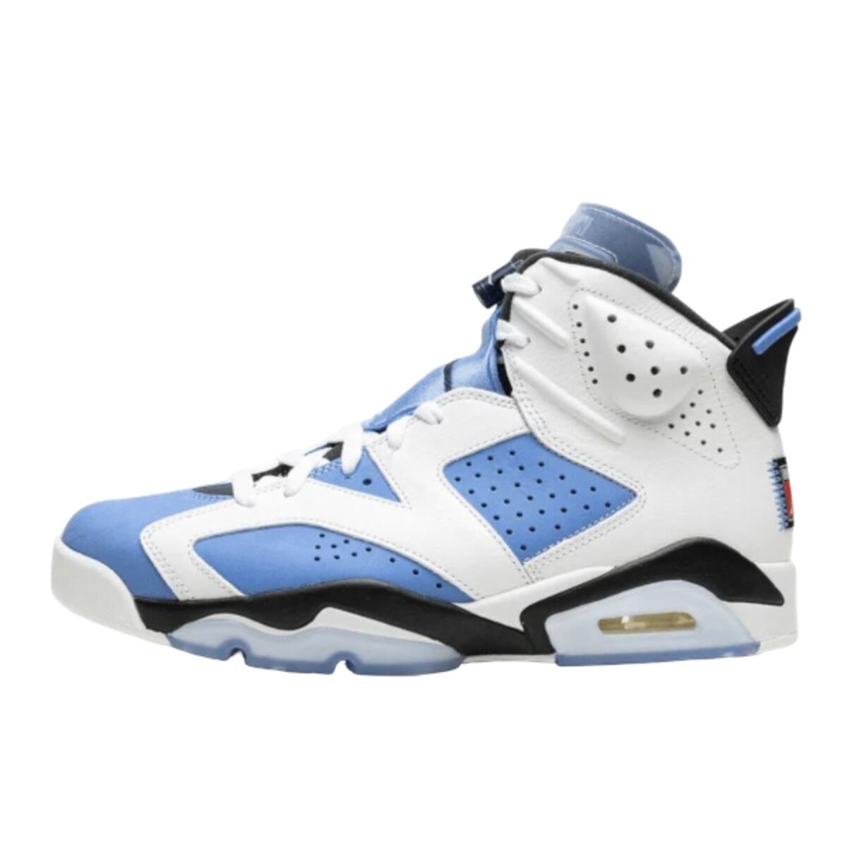 Air Jordan 6 Retro UNC White